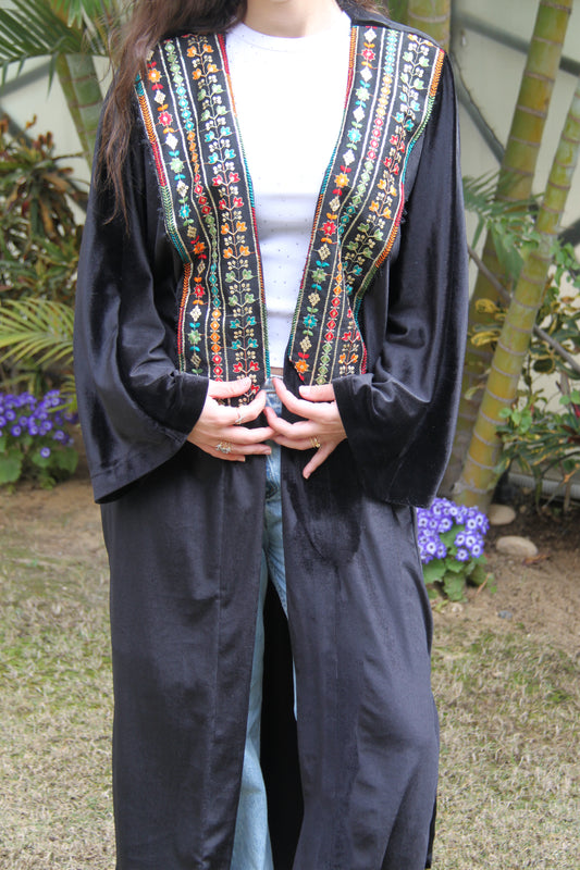LAYALI VELVET KAFTAN
