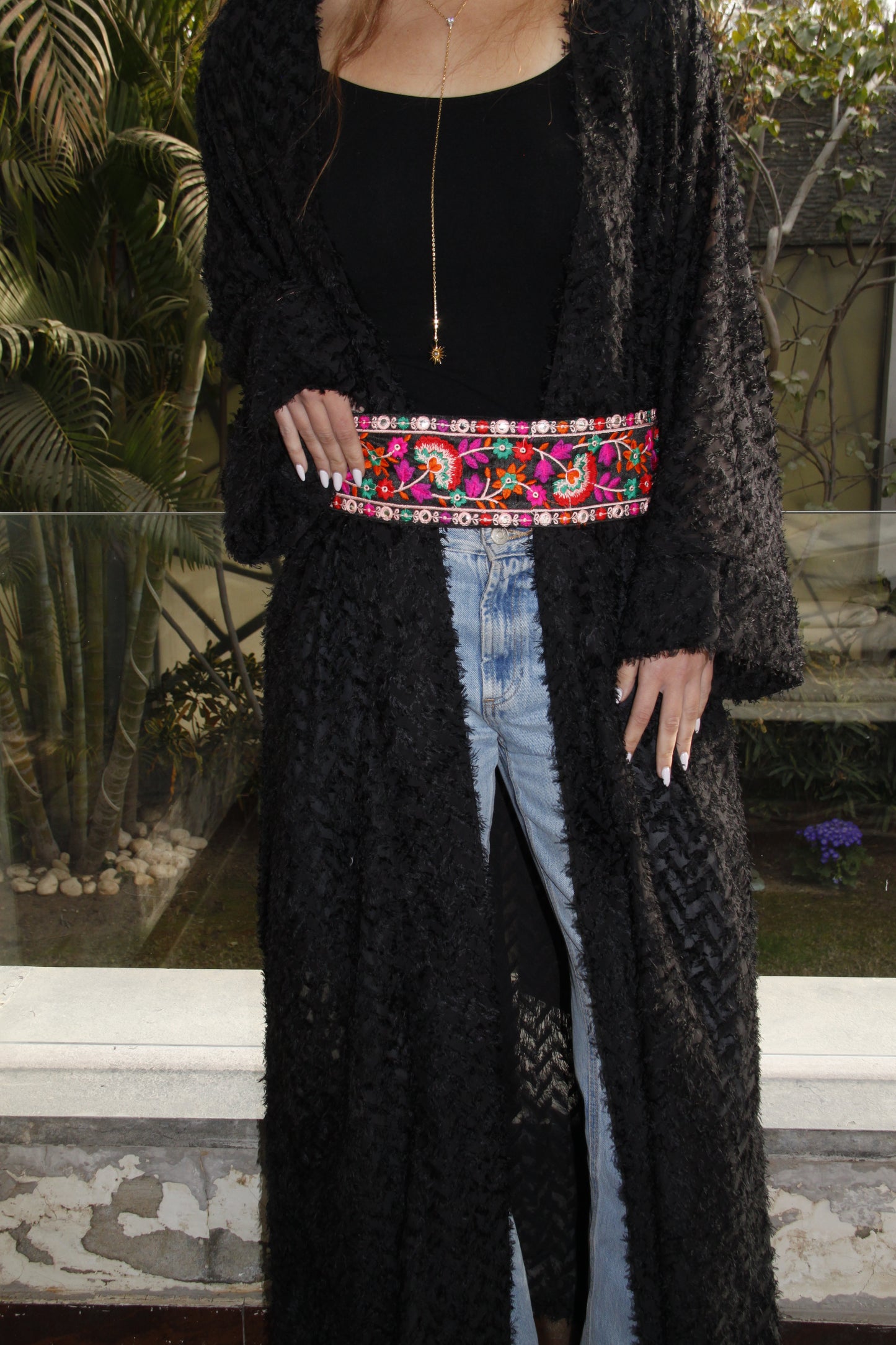 FLORAL LAYALI KAFTAN